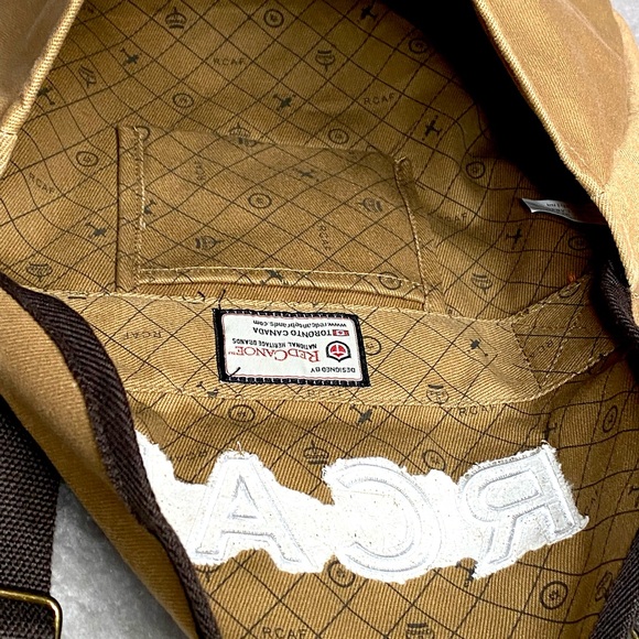 RCAF Tan Messenger Shoulder Bag - NEW - Royal Canadian Air Force - Picture 7 of 12